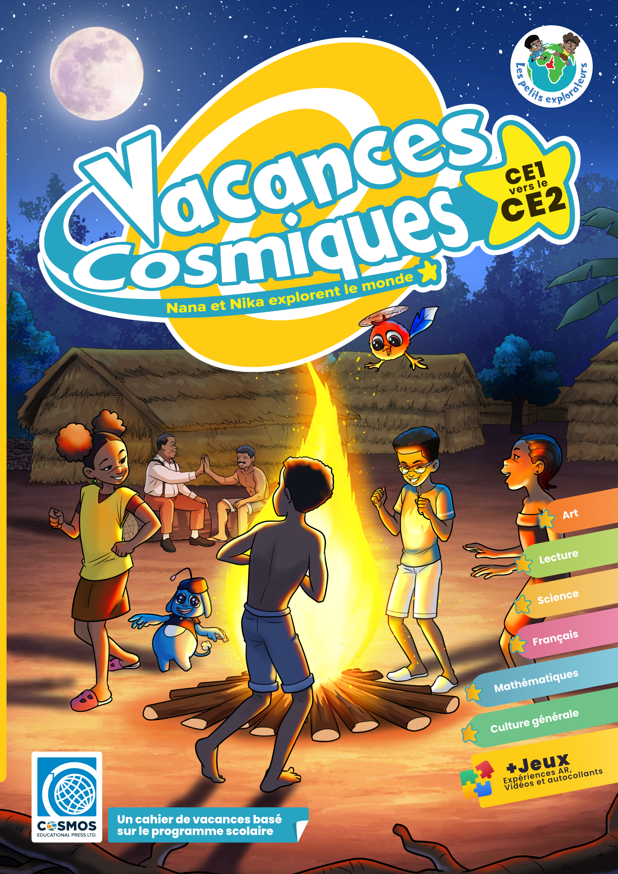 Vacances Cosmiques CE1 vers le CE2